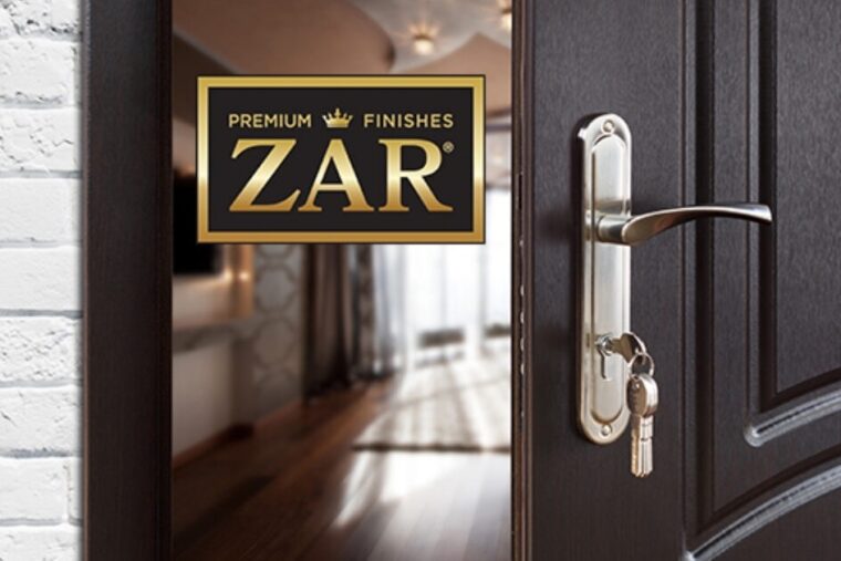 Front Door - Black Wood Stain
