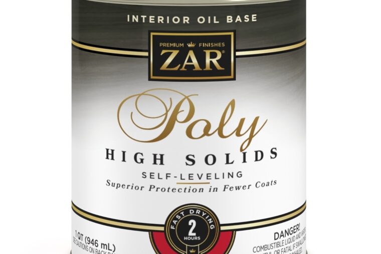 Zar Interior Oil Base With Gray and White Ombre and Gold Text