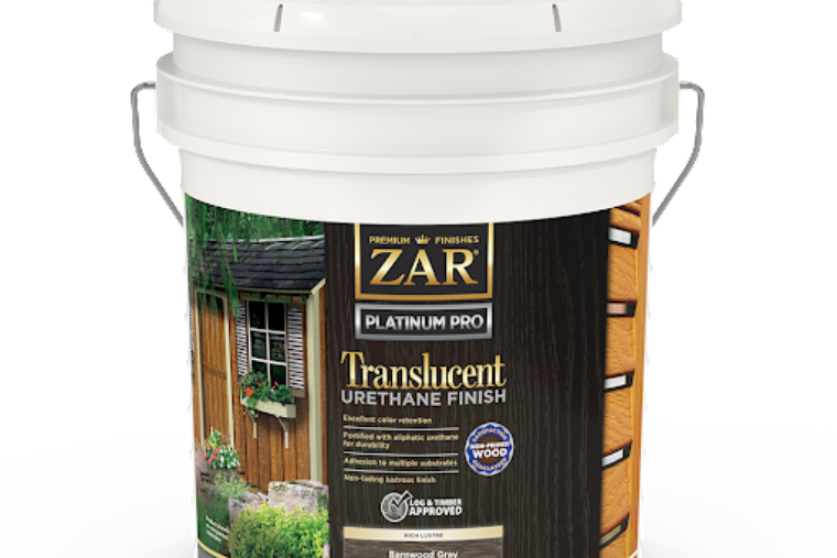 Benefits of ZAR’s Platinum Pro Translucent Exterior Finish