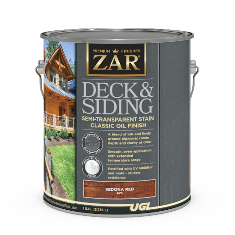 ZAR Deck and Siding Semi Transparent Stain